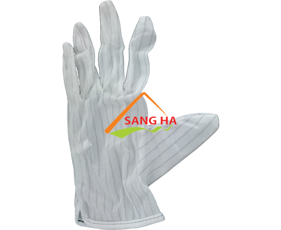găng tay chống tĩnh điện vải polyeste