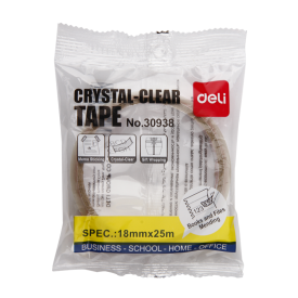 Băng Keo Deli Crystal Clear- E30938 