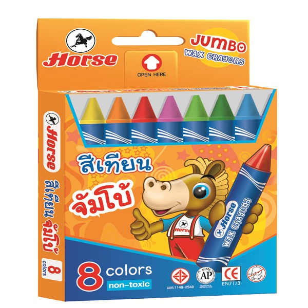 Chì Sáp 8 Jumbo Crayon