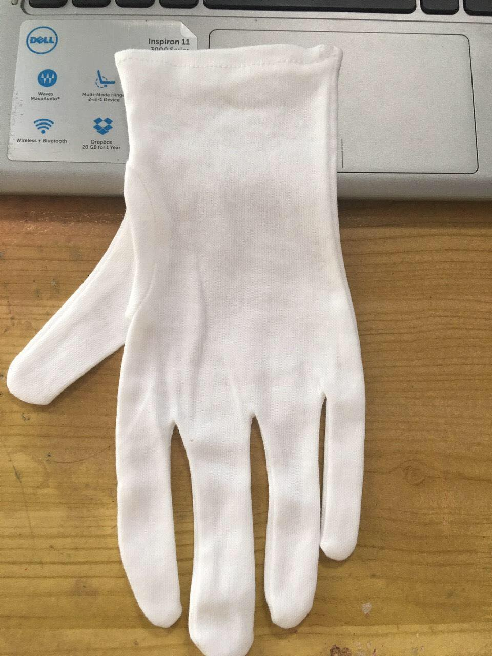 Găng tay vải PE dài 23cm 