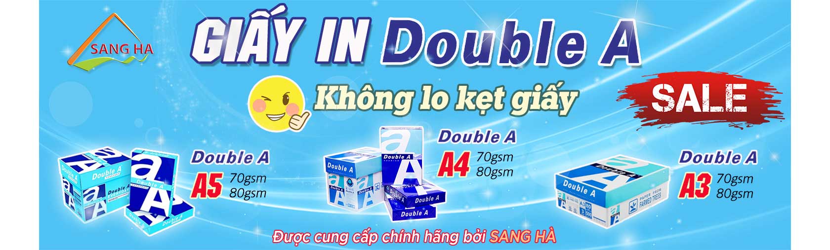 Giấy in double A