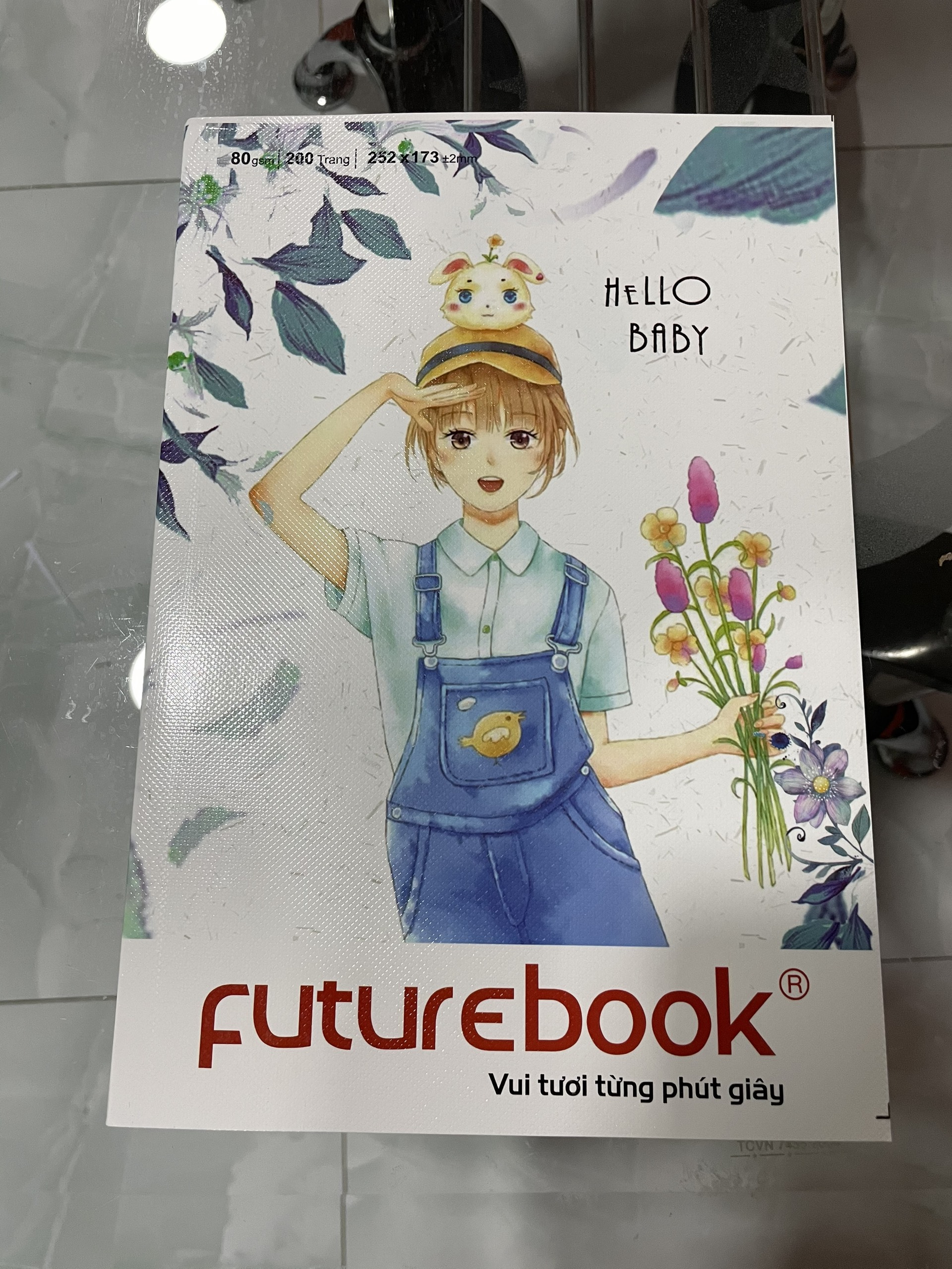 Tập Sinh Viên 200T 80gsm Futurebook DK-SV326 ( Hello Baby )