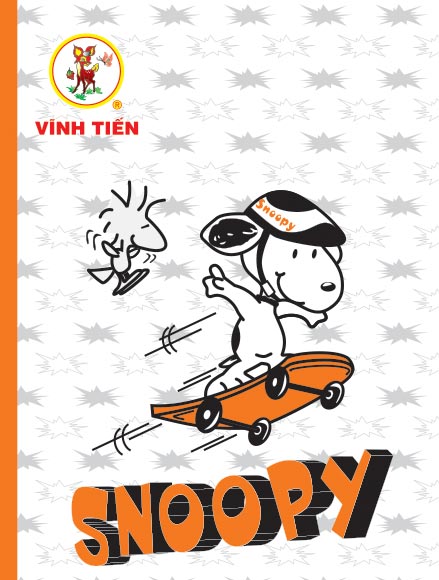 Tập ViBook 200Trang SNOOPY in oly