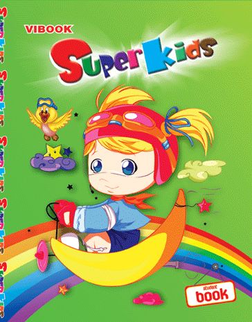 Tập ViBook Gold Plus Super Kids 100 trang in oly