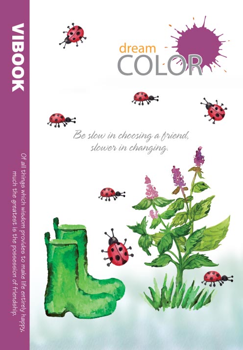 Tập ViBook Sinh Viên 100 trang Dream Color in oly