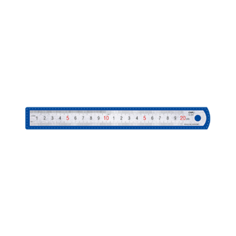 Thước đo thép Deli- 8462 20CM