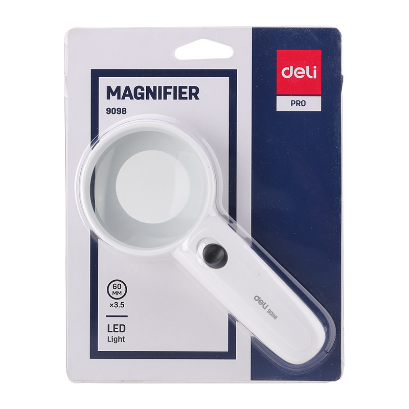 Vỉ Kính lúp Deli E9098 Magnifier